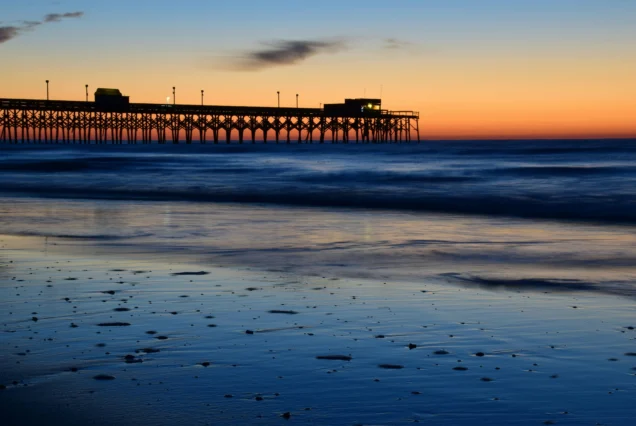 Myrtle Beach Weekend Trip Night view